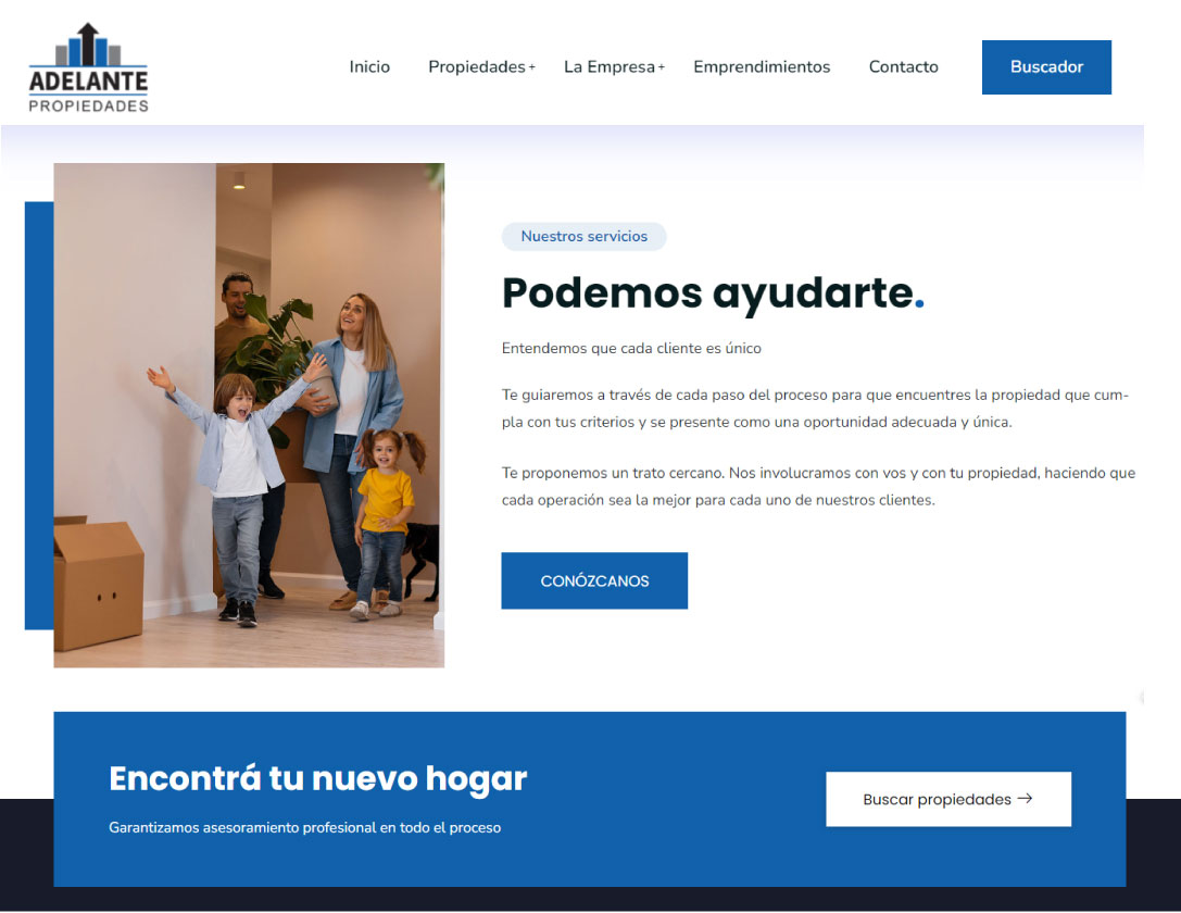 Inmobiliaria Adelante Propiedades